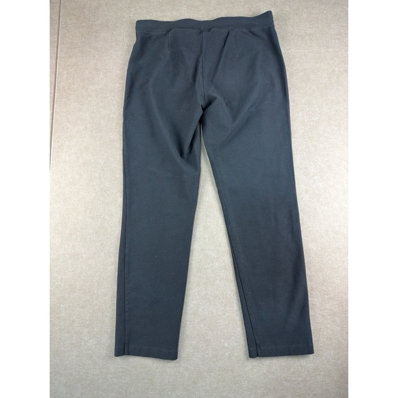 Eileen Fisher Pants Women’s Size S/P Dark Gray Pull-On Slim Leg Low Rise USA - Picture 2 of 10